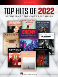 Top Hits of 2022 piano sheet music cover Thumbnail